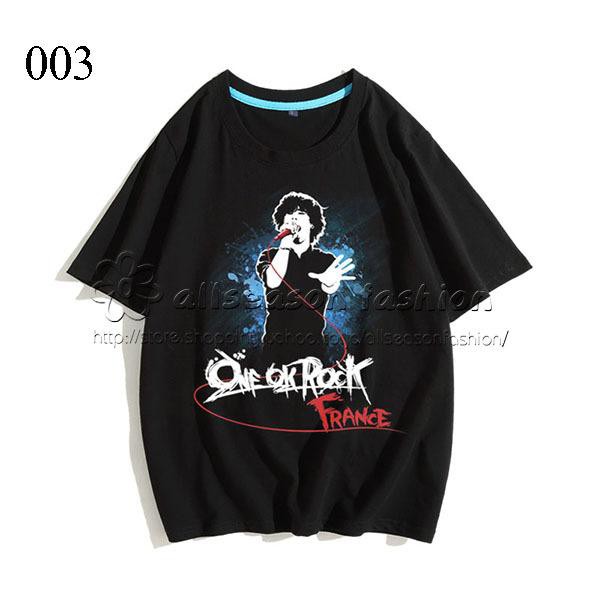 送料無料◇ ロックバンド 風 ONE OK ROCK 半袖 夏の カップル半袖